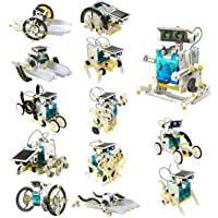 Los mejores  - Laelr 13 en 1 Juguetes Educativos de Robots Solares Juguetes Educativos de Bricolaje Kit Experimental de Ciencia de…